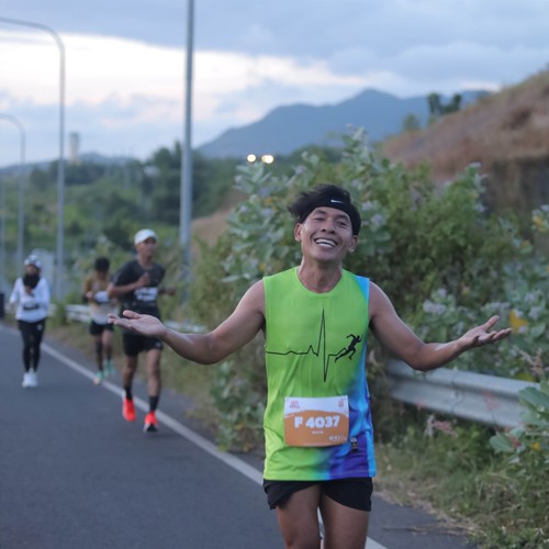 Race photo from KEDIRI HALF MARATHON 2026