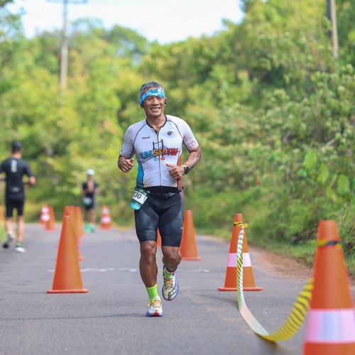 Race photo from Belitung Multisport Festival