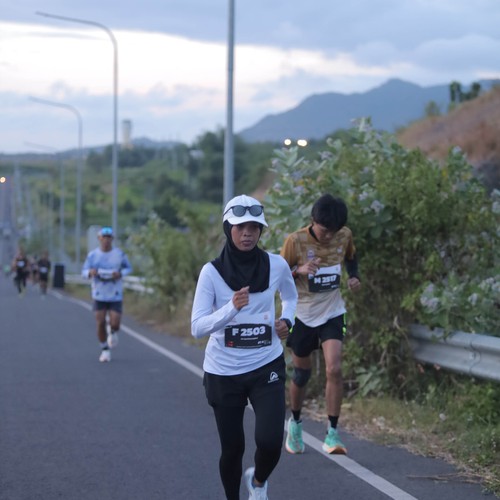 Race photo from KEDIRI HALF MARATHON 2026