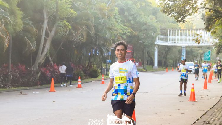 Race photo from Taman Budaya x BOGORUN 2025