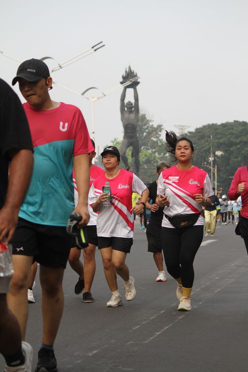 Race photo from Smartfren Run 2024 Vibes