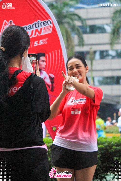 Race photo from Smartfren Run 2025 Vibes