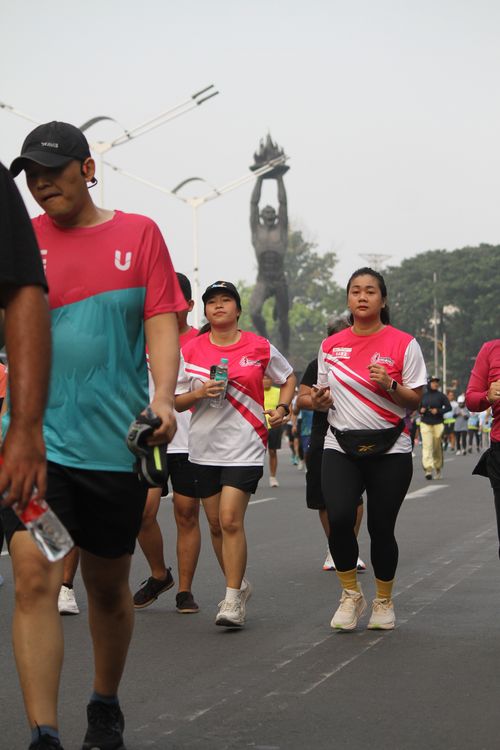Race photo from Smartfren Run 2024 Vibes