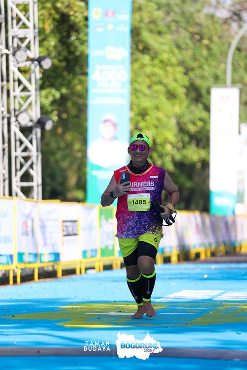 Race photo from Taman Budaya x BOGORUN 2025