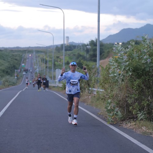 Race photo from KEDIRI HALF MARATHON 2026