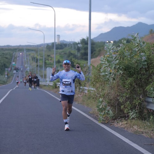 Race photo from KEDIRI HALF MARATHON 2026