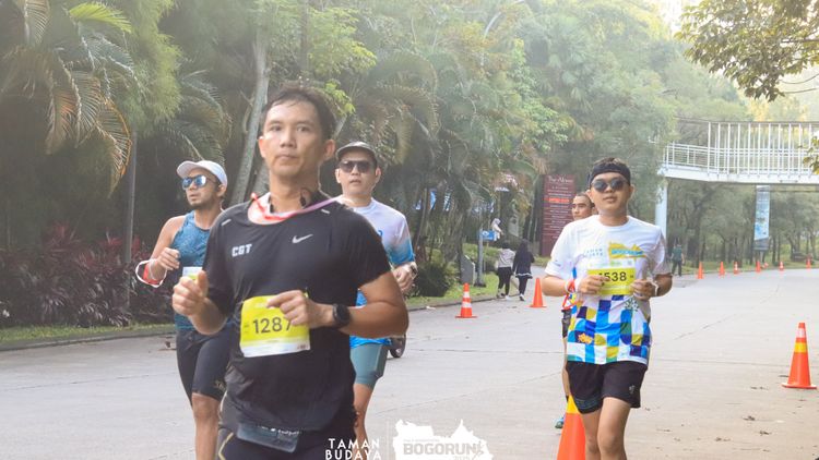 Race photo from Taman Budaya x BOGORUN 2025