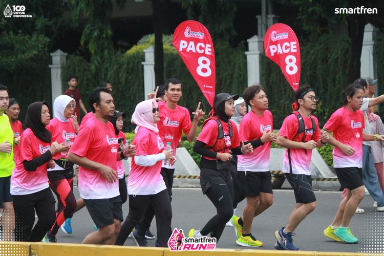 Race photo from Smartfren Run 2025 Vibes