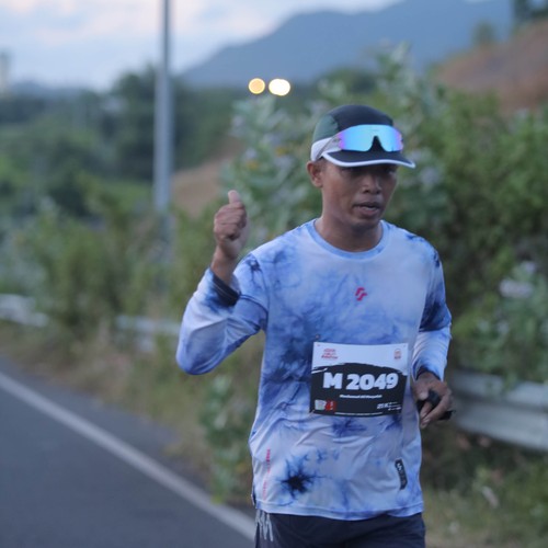Race photo from KEDIRI HALF MARATHON 2026