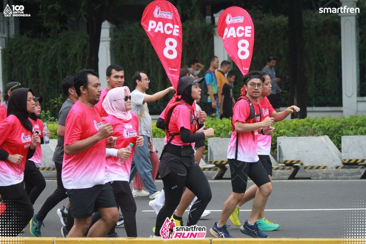 Race photo from Smartfren Run 2025 Vibes