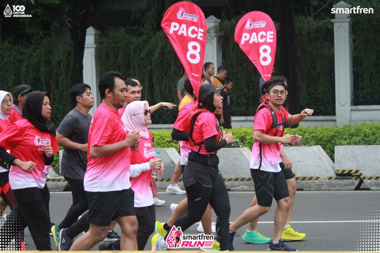 Race photo from Smartfren Run 2025 Vibes