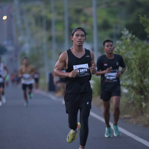 Race photo from KEDIRI HALF MARATHON 2026