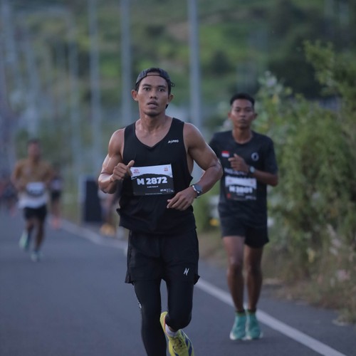 Race photo from KEDIRI HALF MARATHON 2026