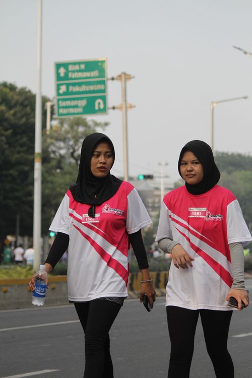 Race photo from Smartfren Run 2024 Vibes