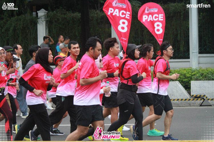 Race photo from Smartfren Run 2025 Vibes