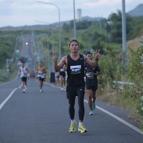 Race photo from KEDIRI HALF MARATHON 2026