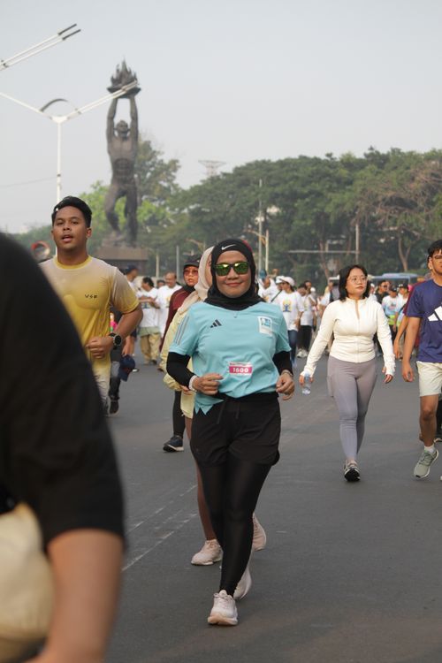 Race photo from Smartfren Run 2024 Vibes