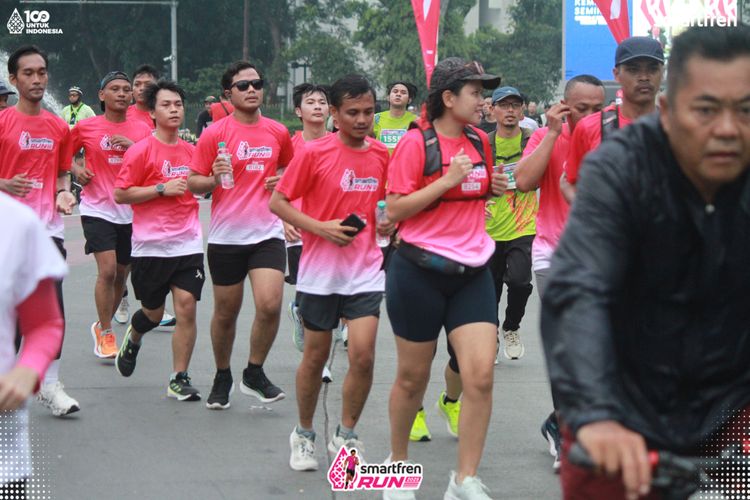 Race photo from Smartfren Run 2025 Vibes