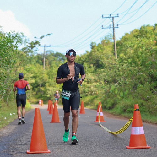 Race photo from Belitung Multisport Festival