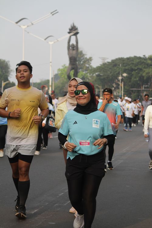 Race photo from Smartfren Run 2024 Vibes