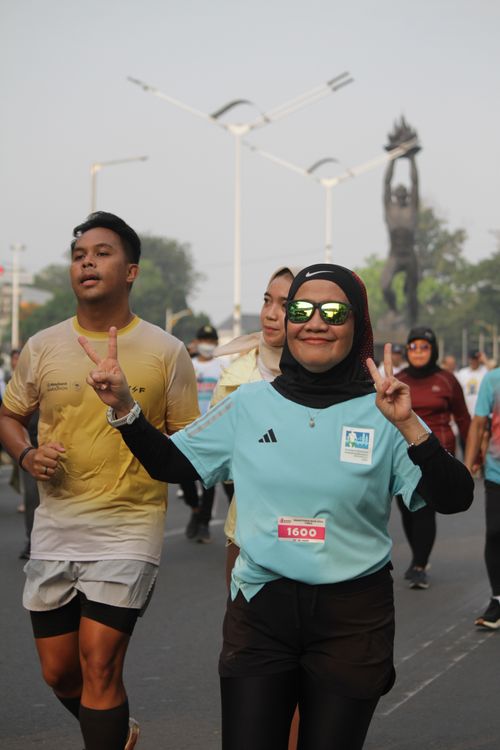 Race photo from Smartfren Run 2024 Vibes