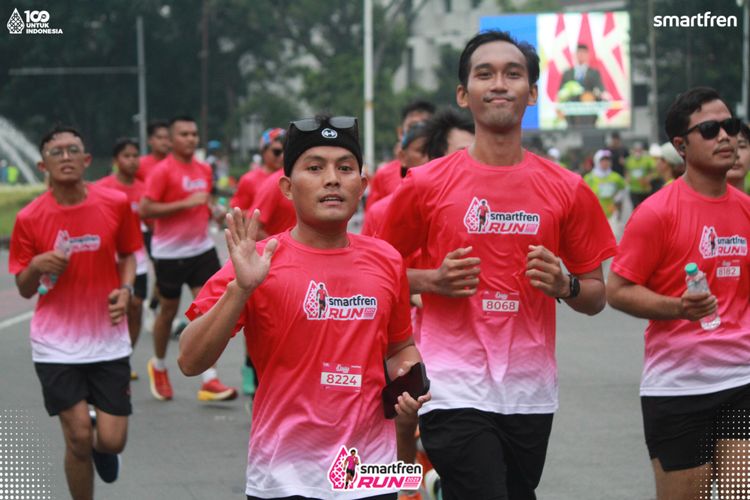 Race photo from Smartfren Run 2025 Vibes