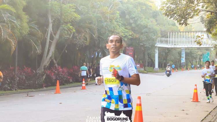 Race photo from Taman Budaya x BOGORUN 2025