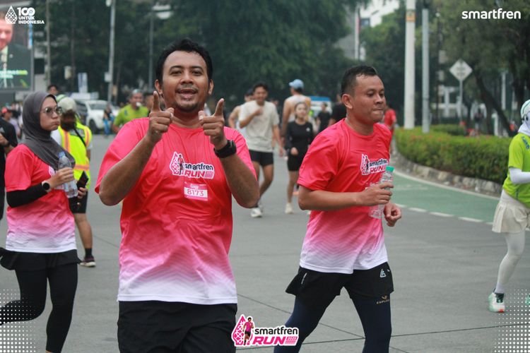 Race photo from Smartfren Run 2025 Vibes