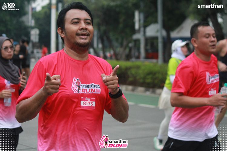 Race photo from Smartfren Run 2025 Vibes