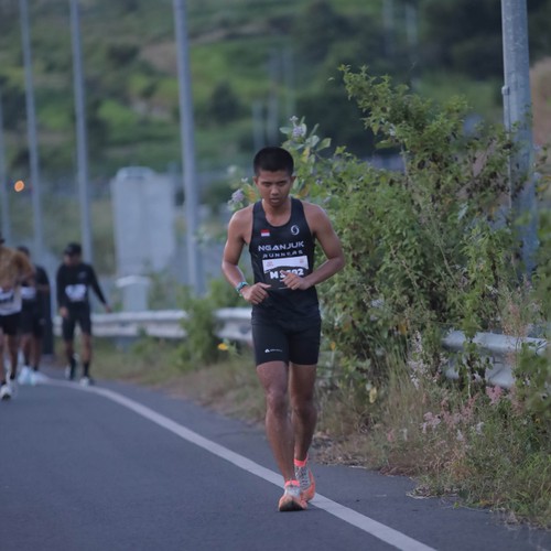 Race photo from KEDIRI HALF MARATHON 2026