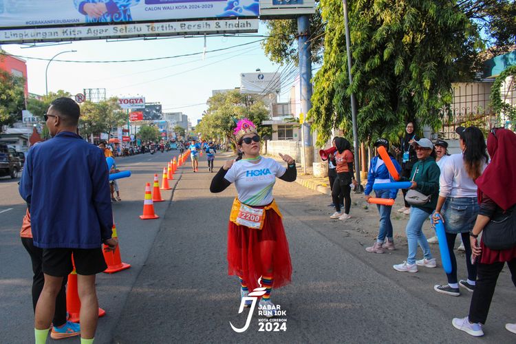 Race photo from Jabar Run 10K 2024