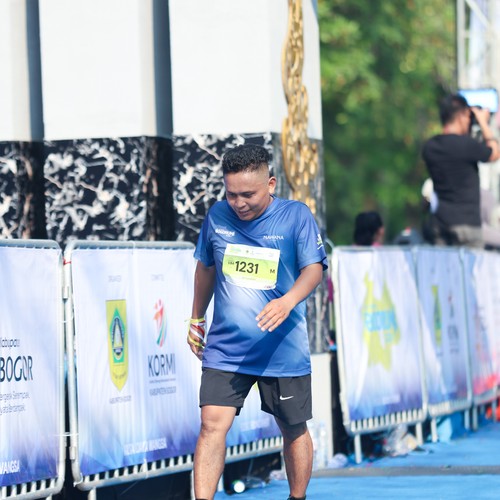 Race photo from BOGORUN 2026
