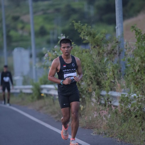 Race photo from KEDIRI HALF MARATHON 2026