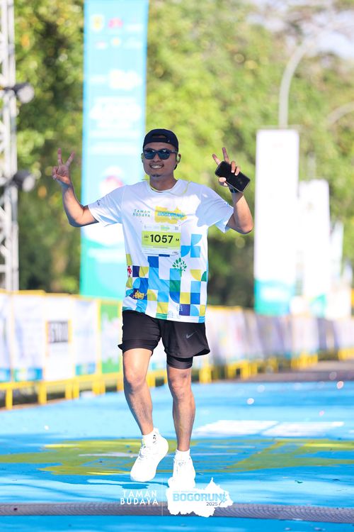Race photo from Taman Budaya x BOGORUN 2025