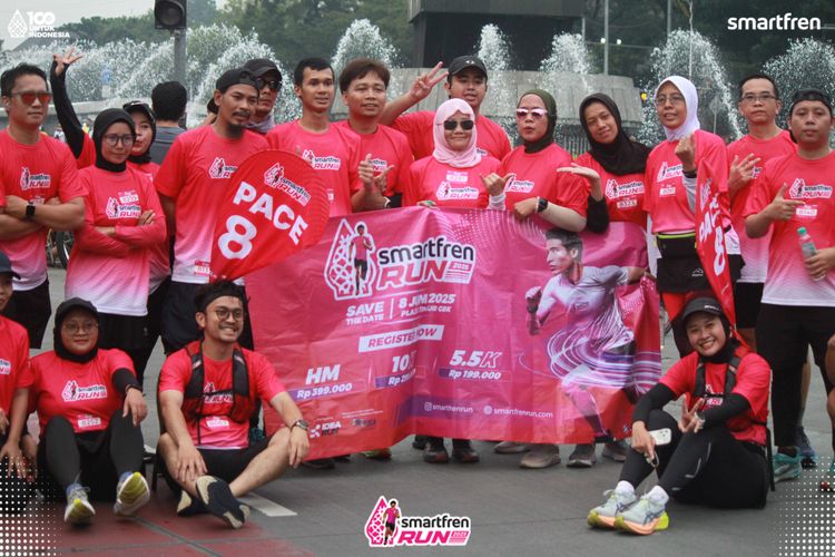 Race photo from Smartfren Run 2025 Vibes