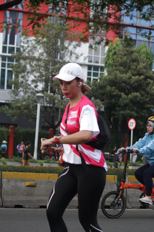Race photo from Smartfren Run 2024 Vibes
