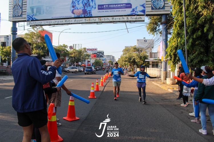 Race photo from Jabar Run 10K 2024