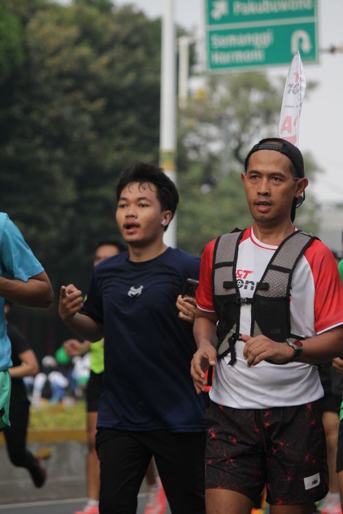 Race photo from Smartfren Run 2024 Vibes