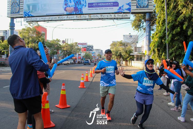 Race photo from Jabar Run 10K 2024