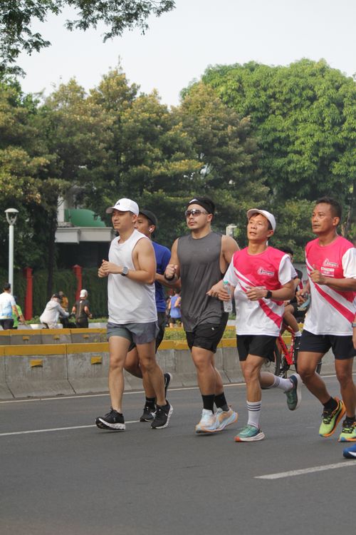 Race photo from Smartfren Run 2024 Vibes