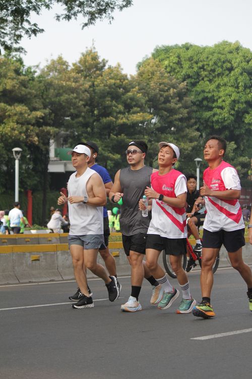 Race photo from Smartfren Run 2024 Vibes
