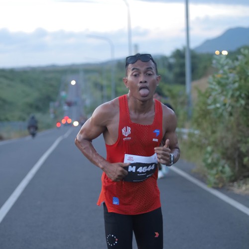 Race photo from KEDIRI HALF MARATHON 2026
