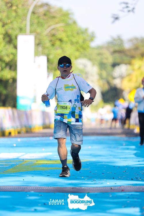 Race photo from Taman Budaya x BOGORUN 2025