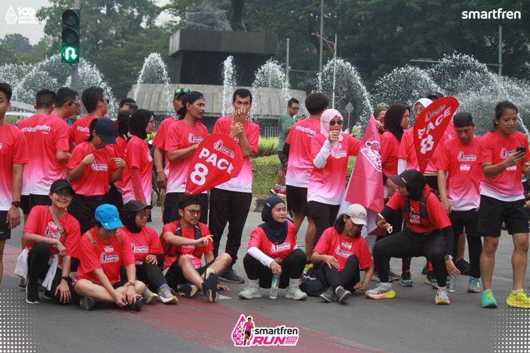 Race photo from Smartfren Run 2025 Vibes
