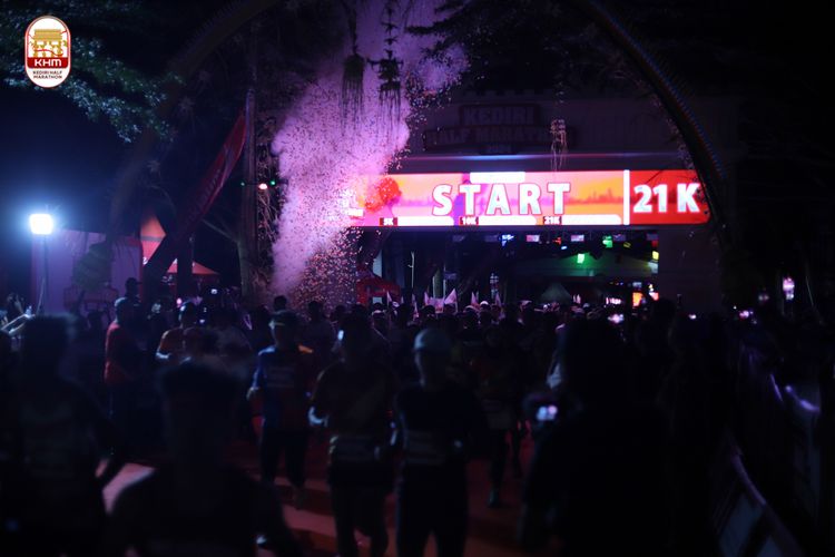 Race photo from Kediri Half Marathon 2024