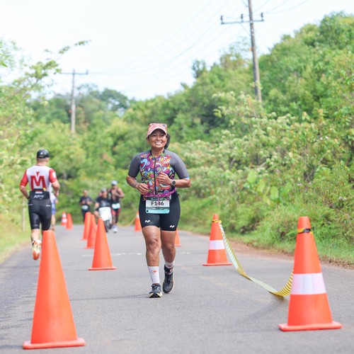 Race photo from Belitung Multisport Festival
