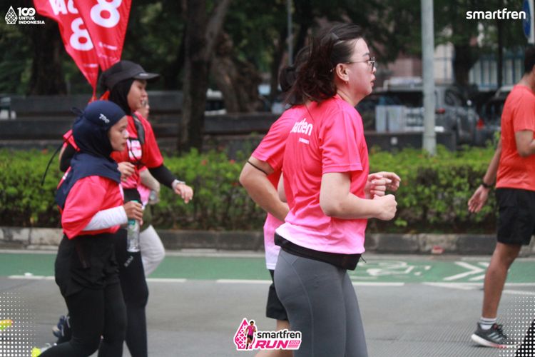 Race photo from Smartfren Run 2025 Vibes