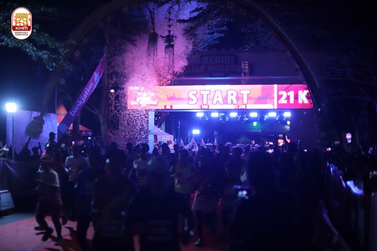 Race photo from Kediri Half Marathon 2024