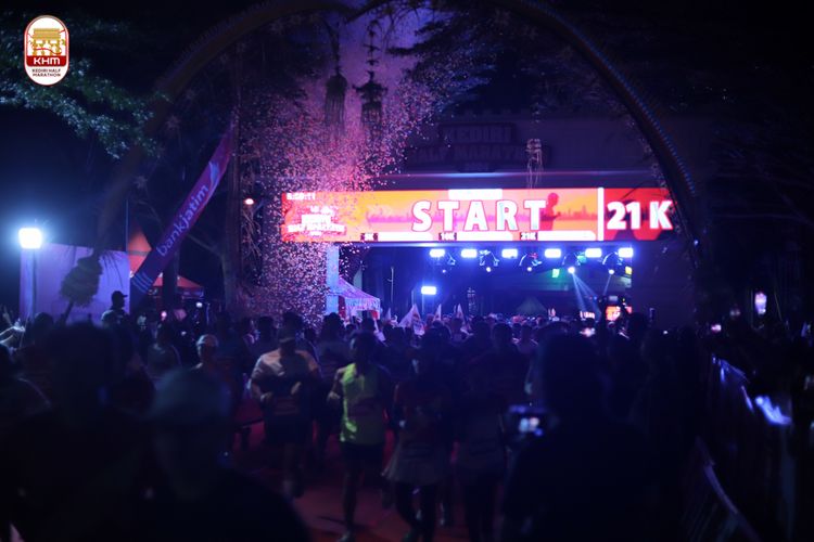 Race photo from Kediri Half Marathon 2024