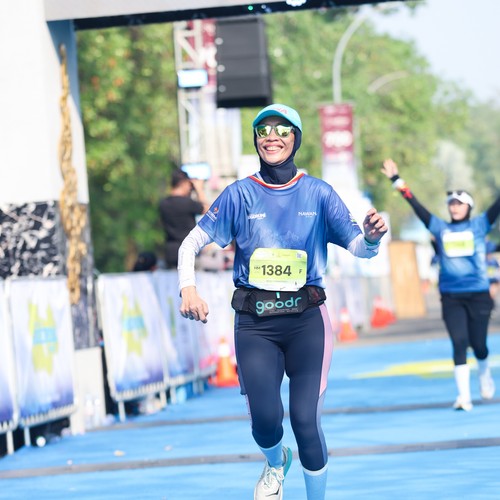 Race photo from BOGORUN 2026